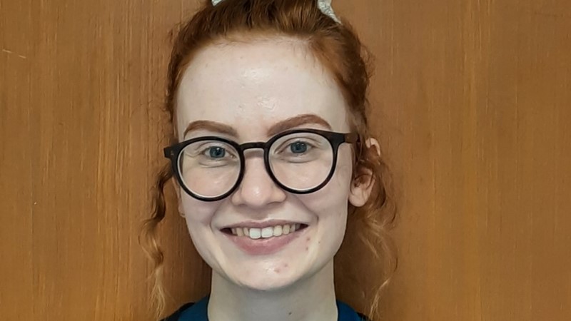 Miss Megan Hunter, a member of staff at Kelty Medical Practice.